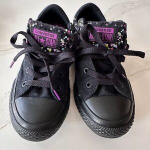 Converse Kids Black Sneakers